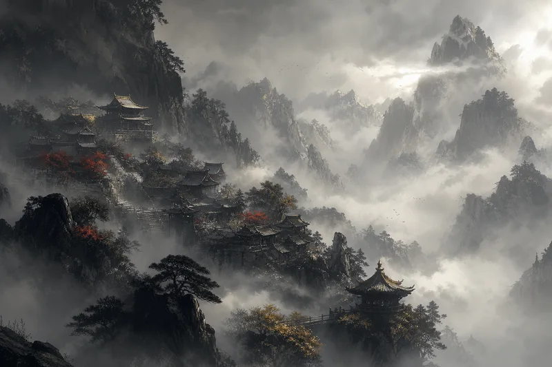 청천산하